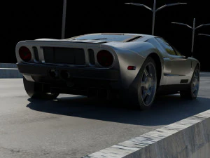 GT40 3D Model
