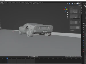 GT40 3D Model