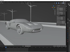 GT40 3D Model
