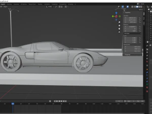 GT40 3D Model