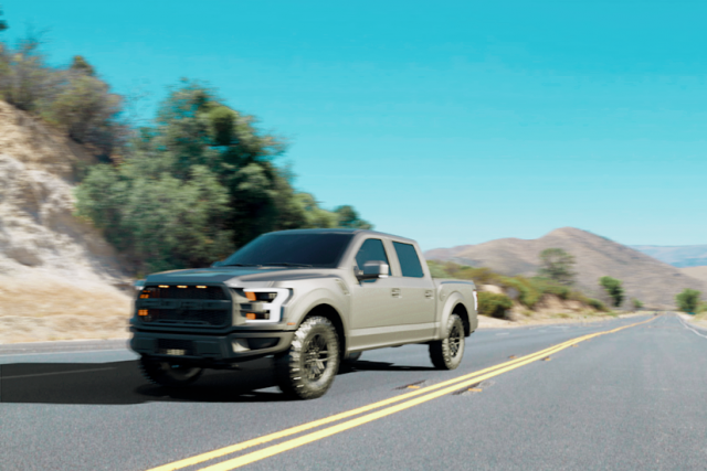 F-150 Raptor 3D Модель .c4d .max .obj .3ds .fbx .stl .blend 