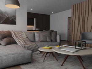 Living room 3D 모델