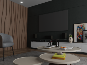 Living room 3D 모델