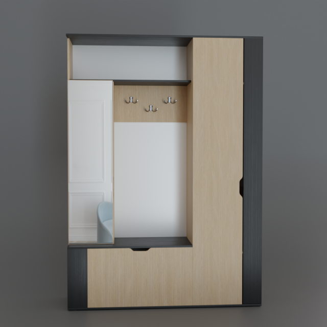 Wardrobe Modelo 3D .c4d .max .obj .3ds .fbx .stl .blend 