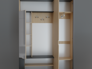 Wardrobe Modelo 3D