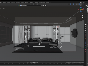 Living room 3D Модель