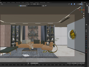 Living room 3D Модель