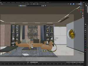 Living room 3D Model