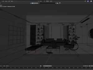 Living room 3D Model
