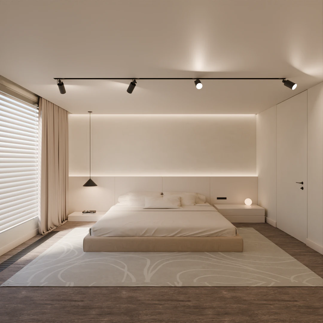 Schlafzimmer 3D Modell .c4d .max .obj .3ds .fbx .stl .blend 