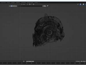 Optimus Primes head 3D-Modell