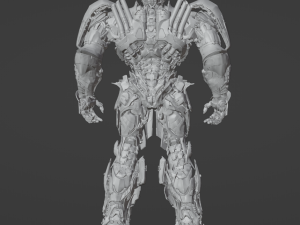 Optimus Prime Last Knight Modello 3D