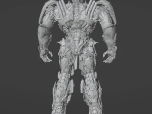 Optimus Prime Last Knight 3D Model