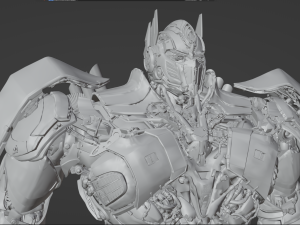 Optimus Prime Last Knight Modello 3D