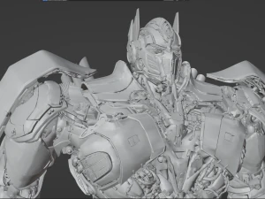 Optimus Prime Last Knight 3D Model