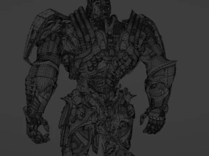 Optimus Prime Last Knight 3D Model