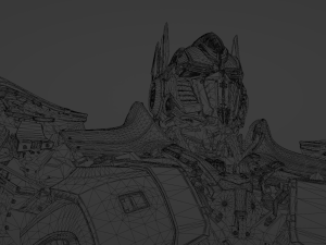 Optimus Prime Last Knight Modello 3D