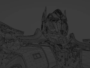 Optimus Prime Last Knight 3D Model