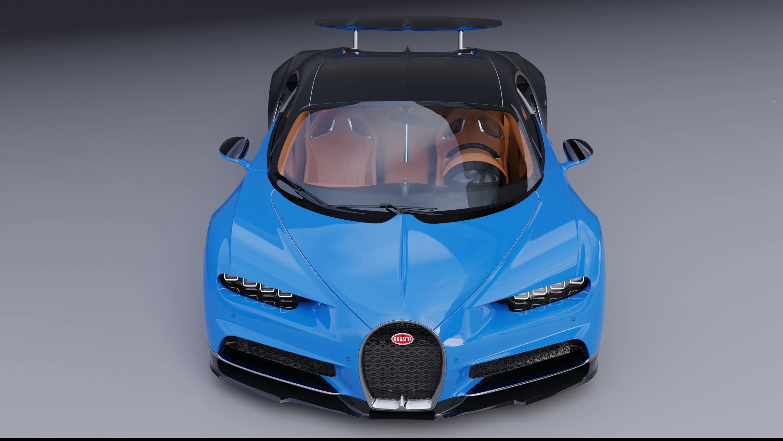 Bugatti Chiron Modèle 3D .c4d .max .obj .3ds .fbx .stl .blend 