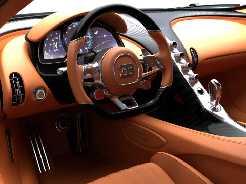 Bugatti Chiron Modèle 3D