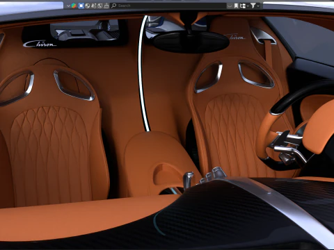 Bugatti Chiron Modèle 3D