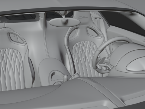 Bugatti Chiron Modelo 3D