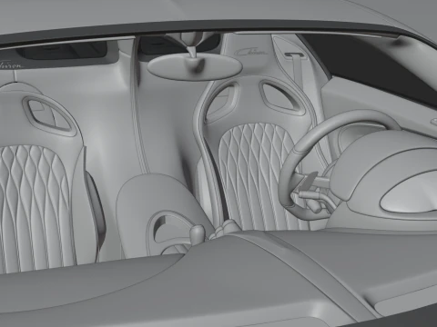 Bugatti Chiron Modèle 3D