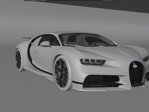 Bugatti Chiron Modelo 3D
