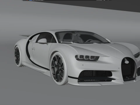 Bugatti Chiron Modèle 3D