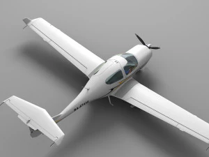 berlian da-40 Model 3D