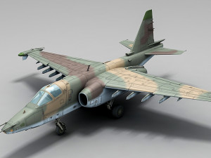 su-25 3D Model