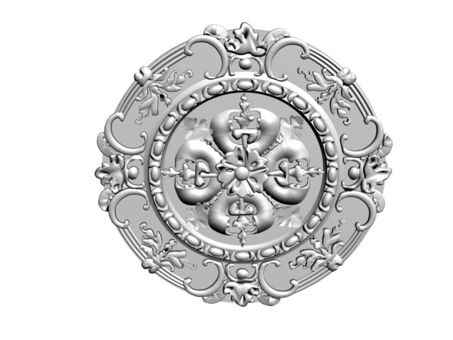 moulding stucco 3D Model .c4d .max .obj .3ds .fbx .stl .blend 