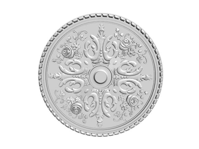 moulding stucco 3D Model .c4d .max .obj .3ds .fbx .stl .blend 
