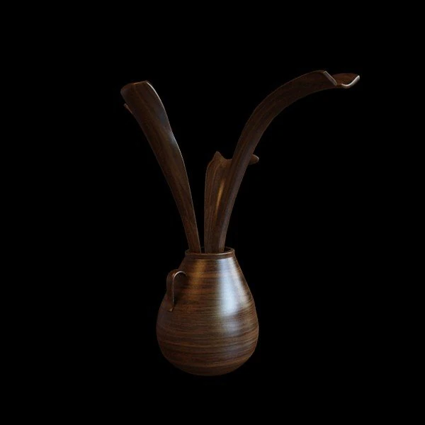 vase 3D Model .c4d .max .obj .3ds .fbx .stl .blend 