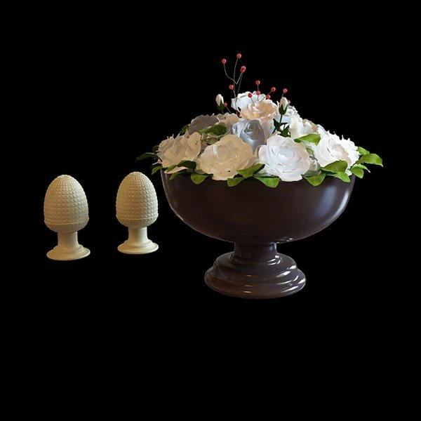 vase 3D Model .c4d .max .obj .3ds .fbx .stl .blend