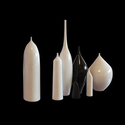 vase 3D Model .c4d .max .obj .3ds .fbx .stl .blend