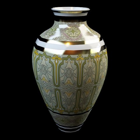 vase 3D Модель .c4d .max .obj .3ds .fbx .stl .blend