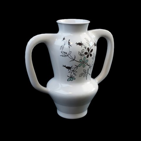 vase Model 3D .c4d .max .obj .3ds .fbx .stl .blend 