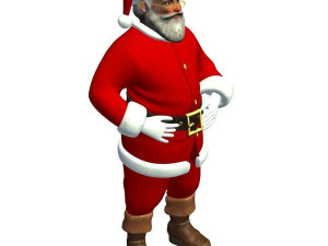 santa claus 3D मॉडल