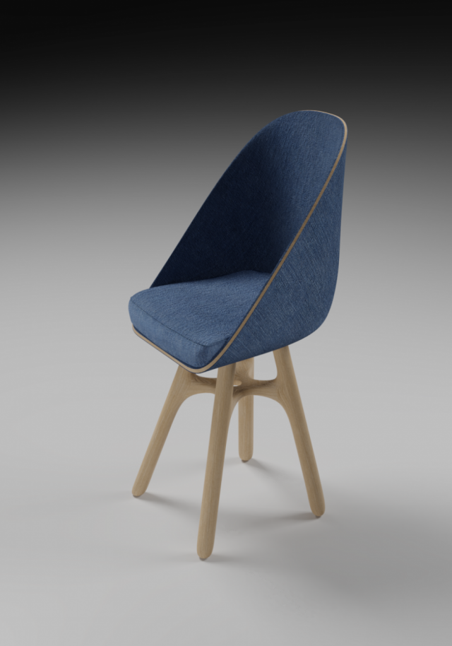 chair 3D मॉडल .c4d .max .obj .3ds .fbx .stl .blend 