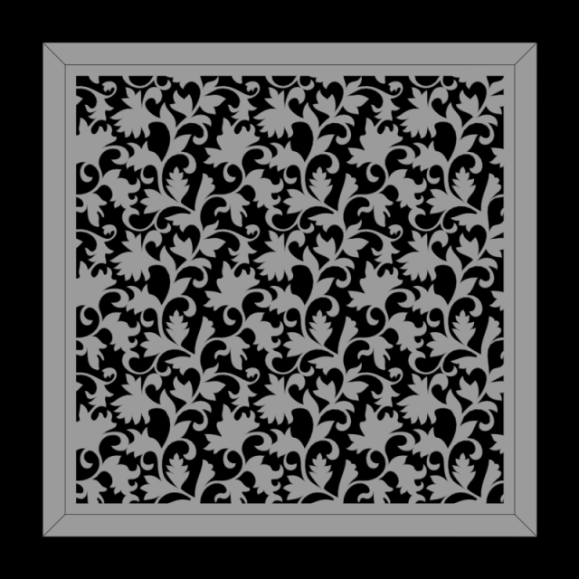 decorative grid 3Dモデル .c4d .max .obj .3ds .fbx .stl .blend 
