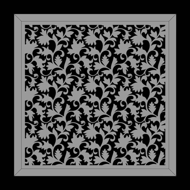 decorative grid 3D Model .c4d .max .obj .3ds .fbx .stl .blend 