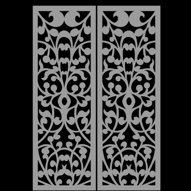 decorative grid 3D Model .c4d .max .obj .3ds .fbx .stl .blend 
