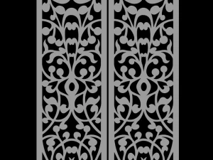 griglia decorativa Modello 3D