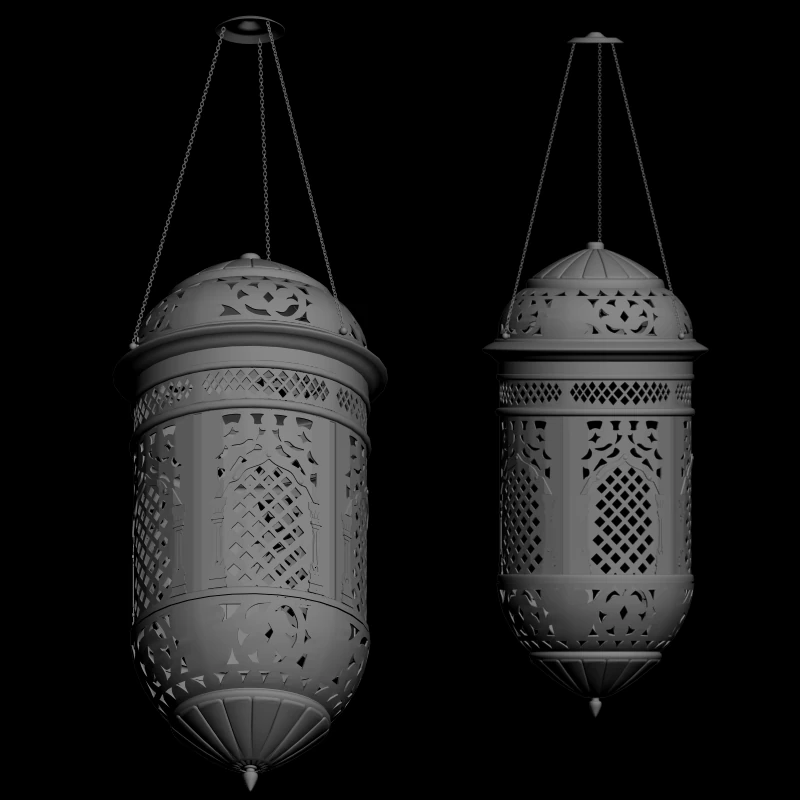 chandelier 3D Model .c4d .max .obj .3ds .fbx .stl .blend