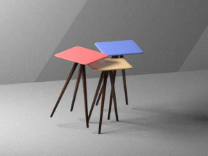 कॉफी टेबल 3D मॉडल