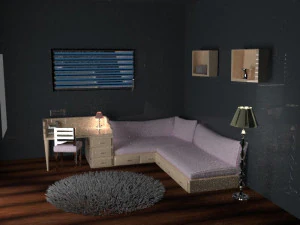 कमरा 3D मॉडल