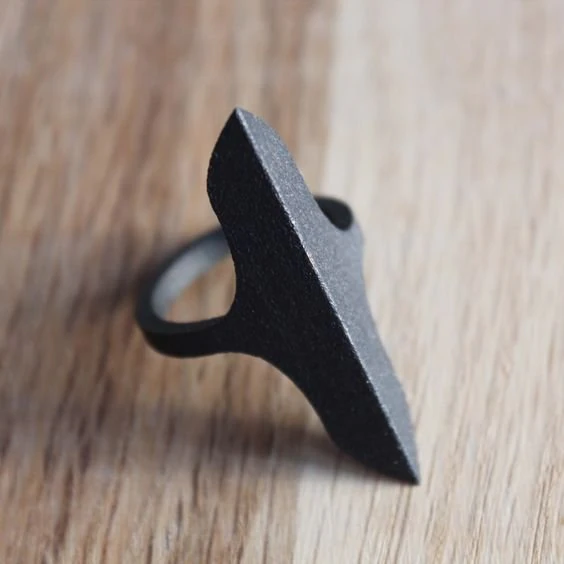 4 rings - black claw 3D Print Model .c4d .max .obj .3ds .fbx .stl .blend