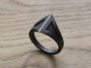 4 rings - black claw Modèles 3D en vedette