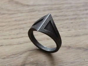 4 rings - black claw 3D Print Model